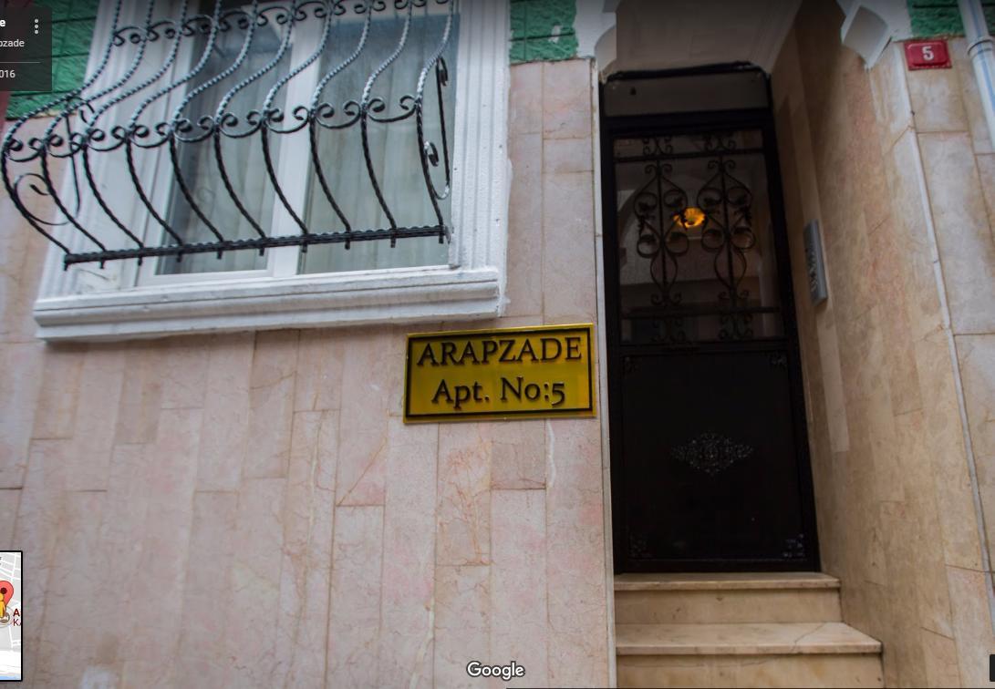 Arapzade Apart Otel Istanbul Exterior foto
